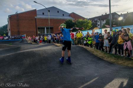 Otvoritev še ene postaje koles in pumptracka 9
